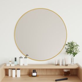 Wall Mirror Gold √ò 23.6" Round