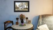 "Sunday Go To Meetin" By Billy Jacobs, Printed Wall Art, Ready To Hang Framed Poster, Black Frame