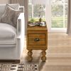 Rectangle Living Room Coffee Table Set, 3-Piece Solid Wood Living Room Table Set, 1 Coffee Table and 2 End Table