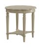 ACME Fordon End Table in Antique White 82922