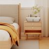 4 Pack Pantry Baskets for Organizing Storage Farmhouse Bathroom Basket Lined Basket Handmade Toiletry Basket for Shelves Countertop Metal Wire Baskets