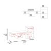 Black Wall-Mounted Shelf Unit with 5 Shelf