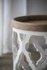 S/10 French Country Home Decor Collection (Includes an artificial plant, vase, trays, stool and side table)