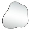 Irregular Cloud-Shaped Metal Accent Wall Mirror