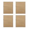 4-piece Botanical Illustration Framed Canvas Wall Art Set