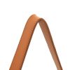 Wall Mirror with Strap 23.6" Silver