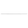 Curtain Rails 2 Pcs White and Silver 35.4"-51.2" Aluminum