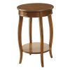 Walnut End Table with 1-Drawer