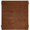 Walnut 2-shelf End Table