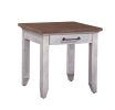 Bear - Creek End Table - White