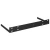 Floating Wall Shelves 2 pcs Gray 15.7"x9.1"x1.5" MDF