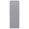 Wall Cube Shelves 3 pcs Gray MDF