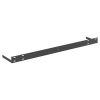 Floating Wall Shelf Concrete Gray 31.5"x9.3"x1.5" MDF