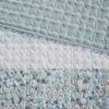 4 Piece Seersucker Quilt Set with Throw Pillow