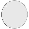 Wall Mirror Black √ò 23.6" Round