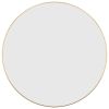 Wall Mirror Gold √ò 23.6" Round