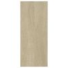 Wall Cube Shelves 3 pcs Sonoma Oak