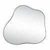 Irregular Cloud-Shaped Metal Accent Wall Mirror