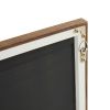 Brown Solid Wood Frame Full-length Mirror, Dressing Mirror, Bedroom Home Porch, Decorative Mirror, Clothing Store, Floor Mounted Large Mirror