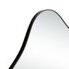 Irregular Cloud-Shaped Metal Accent Wall Mirror
