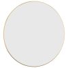 Wall Mirror Gold √ò 23.6" Round