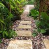 18 lbs Decorative Garden Stone Outdoor Landscaping, Walkways, Yard, 1-3 inch Large Polished River Rocks for Plants Pots, Vases, Crafts