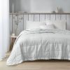 Oversized Down Alternative Blanket with Satin Trim
