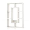 Geometric Bookshelf Modern Decorative Open Bookcase
