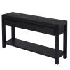 Console Table Entryway Table for Hallway Living Room with 2 Drawers and 1 Shelf