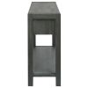 Console Table Entryway Table for Hallway Living Room with 2 Drawers and 1 Shelf