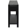 Console Table Entryway Table for Hallway Living Room with 2 Drawers and 1 Shelf