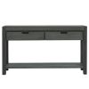 Console Table Entryway Table for Hallway Living Room with 2 Drawers and 1 Shelf